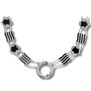 Craft W.M [4 Bar & Shield] Collar Chain
