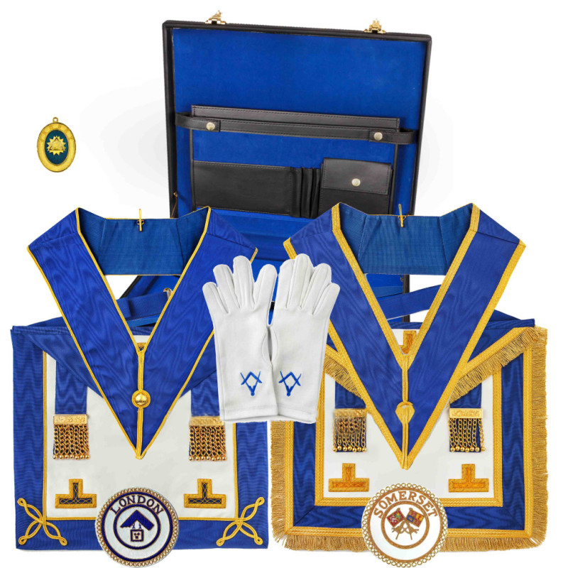 MARK PROVINCIAL DRESS AND UNDRESS PACKAGE MASONIC REGALIA-RESERVED FOR RAJ 