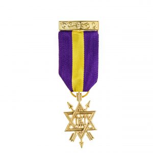 masonic regalia-ORDER OF THE SECRET MONITOR OSM MEMBER 1ST & 2ND DEGREE JEWELS 