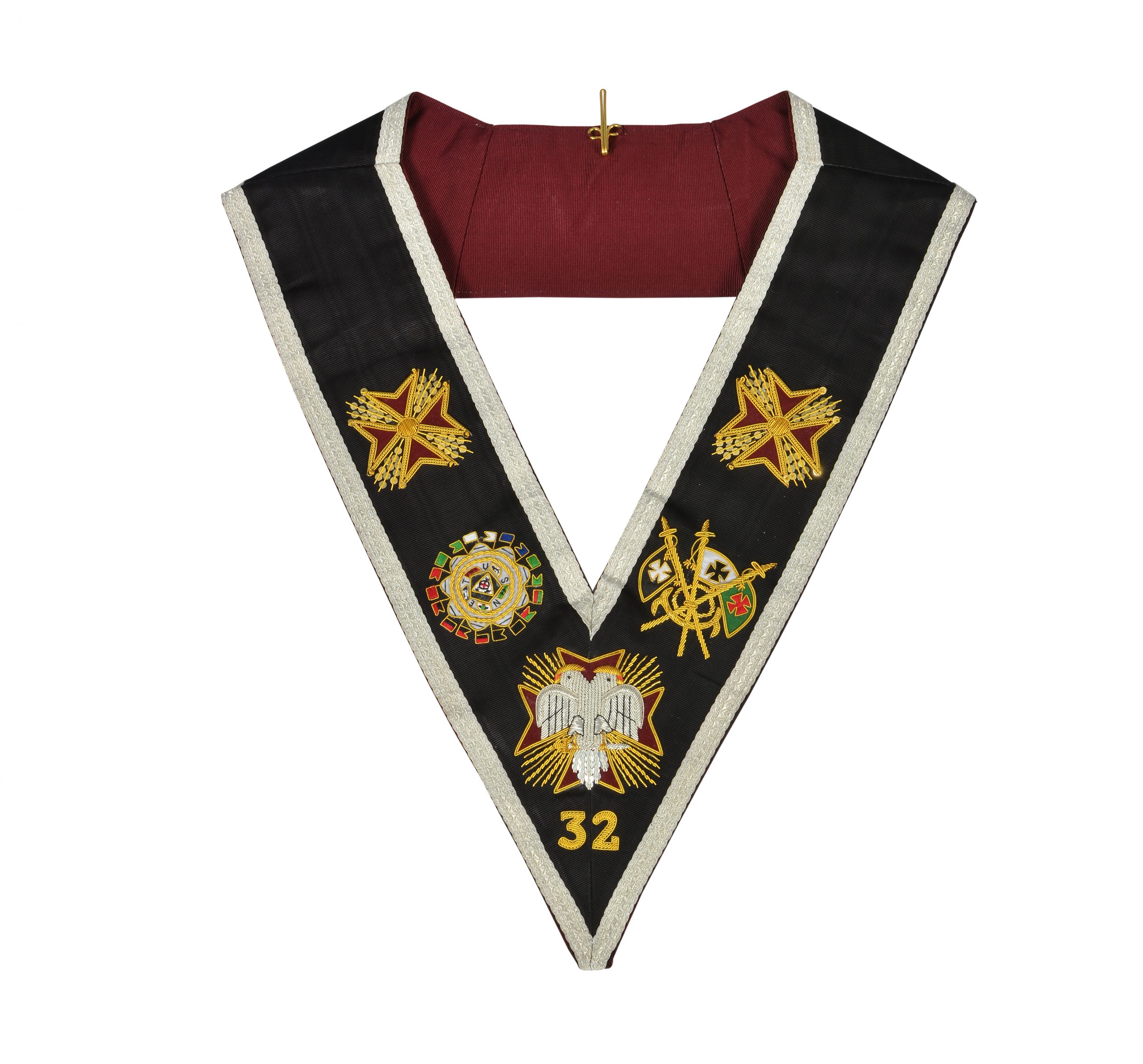 Masonic Regalia new Rose Croix 32nd Degree high quality jewel for collar 