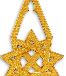 High Quality Masonic Royal Order of Scotland Jewel ROS for Crimson Cordon 