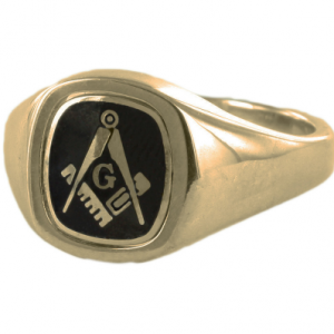 Reversible Silver Knights Templar PD EP Masonic Ring