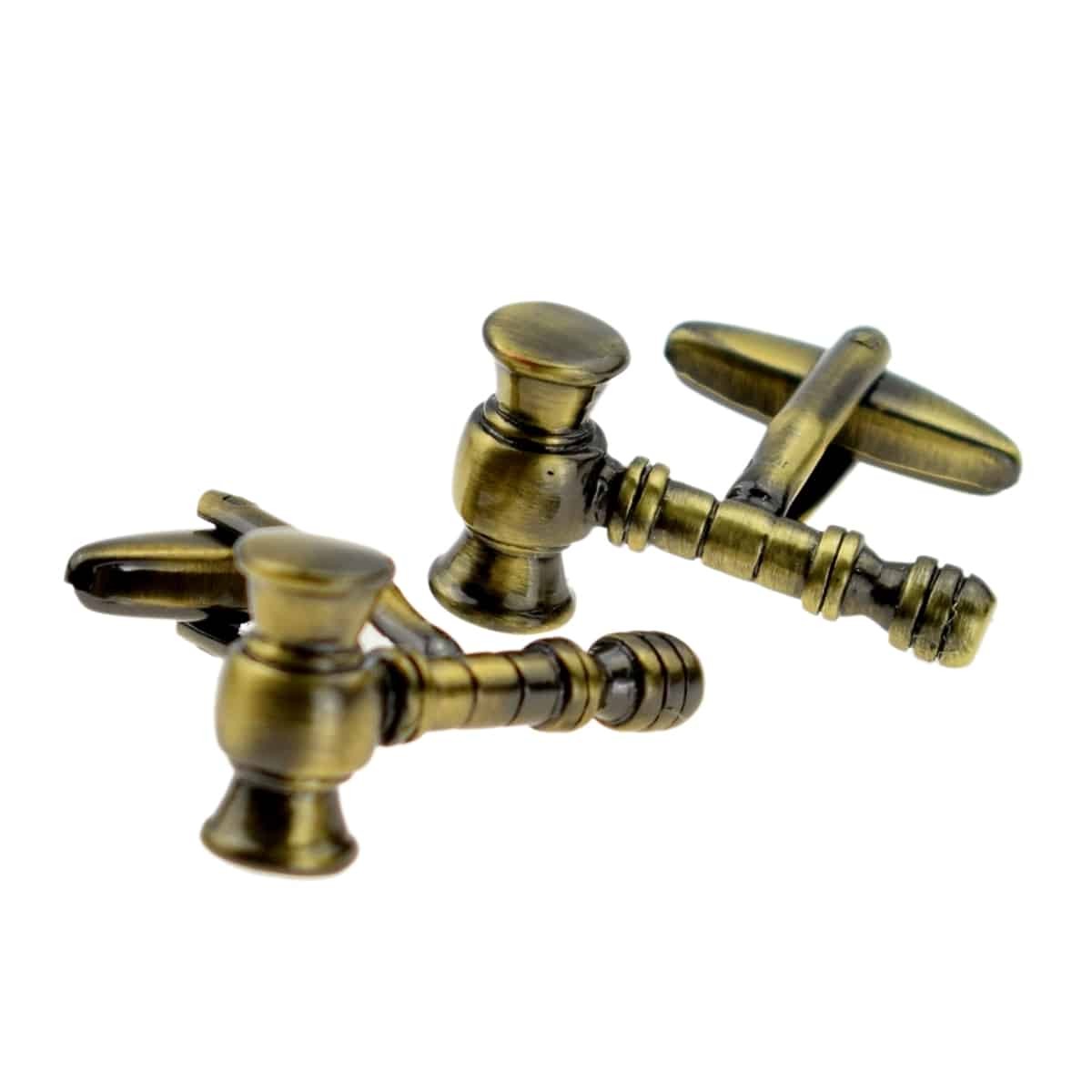 Golden Gavels Auctioneers or Masonic Cufflinks Regalia Store UK