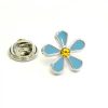 Forget me Not Design Pin Badge (AJTP28)