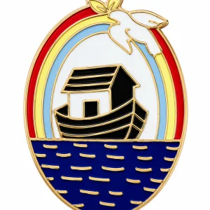 Freemasons Masonic Royal Ark Mariners Enamel Lapel Pin Badge – 16mm x 21mm