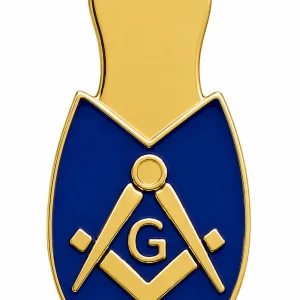 Freemasons Masonic Slipper Enamel Lapel Pin Badge – 16mm x 8mm