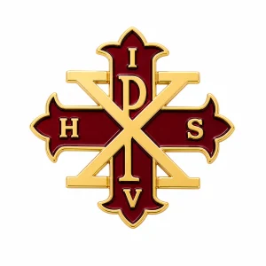 Freemasons Red Cross Of Constantine Enamel Lapel Pin Badge – 11mm x 11mm Regular price£4.99