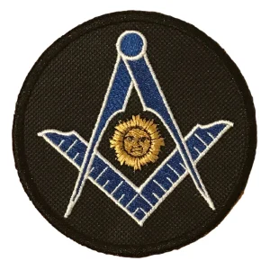 Masonic Senior Deacon Embroidered Sew / Iron on Patch 83mm x 83mm