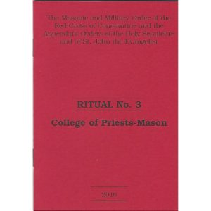 Red Cross of Constantine Ritual No. 3: College